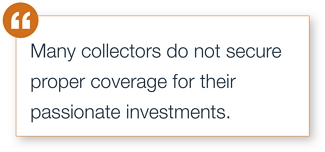 Ensure proper insurance coverage for your investments